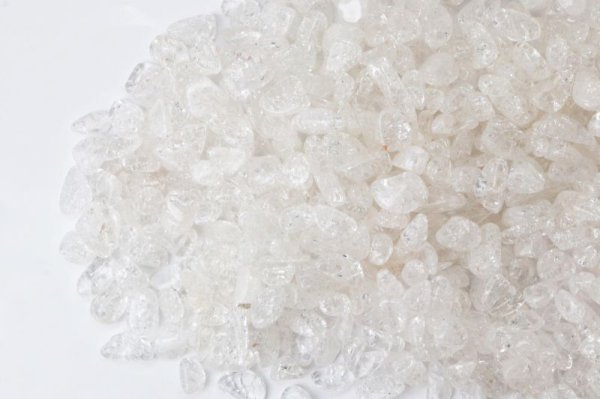 画像3: さざれ 爆裂水晶 クラック水晶 白 ホワイト カラー 約1kg 浄化 開運 厄除け 品番:13608 (3)