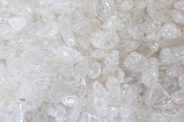画像2: さざれ 爆裂水晶 クラック水晶 白 ホワイト カラー 約1kg 浄化 開運 厄除け 品番:13608 (2)