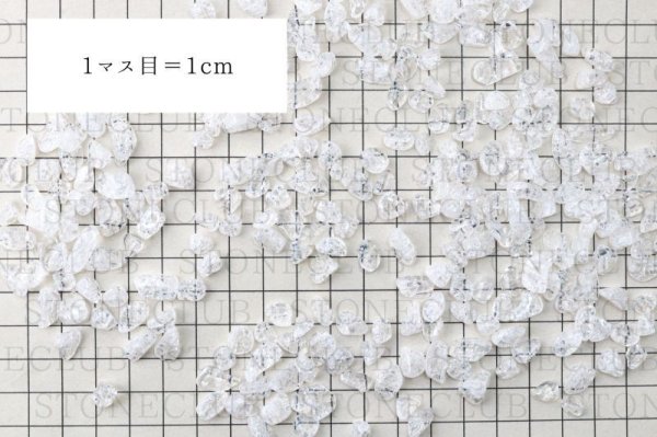 画像4: さざれ 爆裂水晶 クラック水晶 白 ホワイト カラー オリジナルパッケージ付 100gパック 浄化 開運 厄除け 品番: 13699 (4)