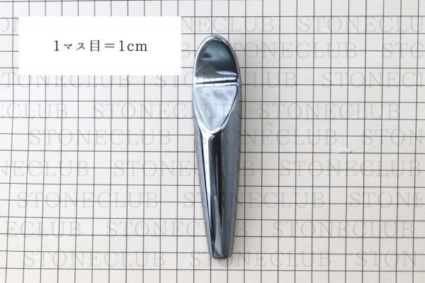 画像5: テラヘルツ 鉱石製 マッサージかっさ スプーン形 約13×2.6cm 健康 美容 ヒーリング 品番:13721 (5)