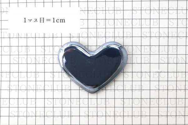 画像5: テラヘルツ 鉱石製 マッサージかっさ ハート形 約7.8×5.8cm 健康 美容 ヒーリング リラックス 品番:13720 (5)