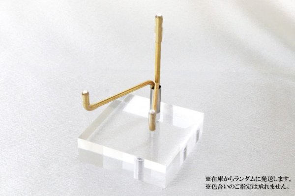 画像3: ディスプレイ 台座 ゴールド 小 約5×5cm 1個 金色 スタンド インテリア 品番: 13801 (3)