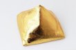 画像2: 金の座布団　ピラミッド型　ゴールド　大　金色　丸玉台座　ディスプレイ　インテリア　品番： 13808 (2)