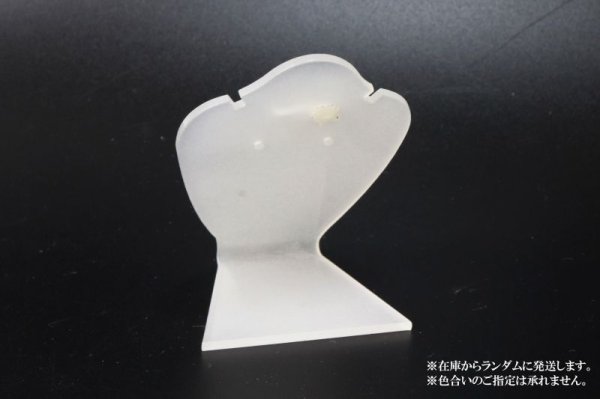 画像3: ピアス台 ホワイト WH イヤリング台 ディスプレイ インテリア 品番: 13809 (3)