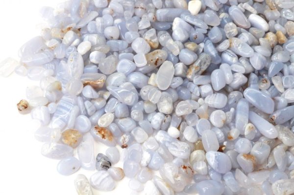 画像3: さざれ ブルーレースアゲート 約5〜8mm 約1kg 浄化 リラックス やさしさ 充足感 危険の回避 天然石 品番:13861 (3)