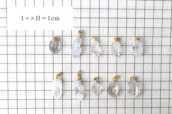 画像7: ペンダントトップ チベタンクォーツ ゴールド 浄化 開運 厄除け 品番:13921 (7)
