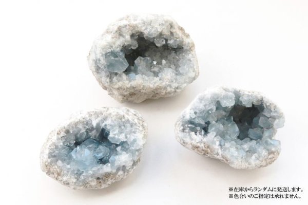 画像5: 原石 セレスタイト マダガスカル産 約251gから415g 1個 清浄 博愛 休息 浄化 愛情 置物 品番: 13001 (5)