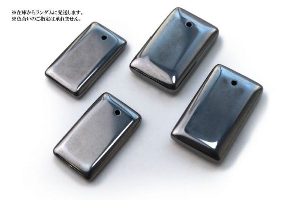 画像4: TOP テラヘルツ プレート 四角 穴あき 健康 美容 ヒーリング リラックス 天然石 品番: 14369 (4)