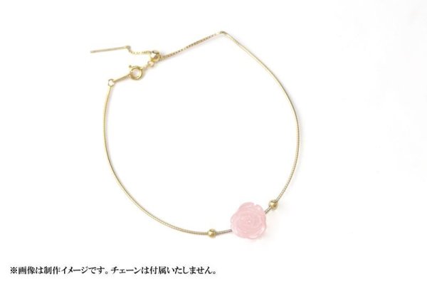画像5: 【一粒売り】 バラ石 バラ彫物 ローズクォーツ 約12mm ビーズ 彫刻パーツ 恋愛 美しさ ピンク 天然石 品番: 9901 (5)
