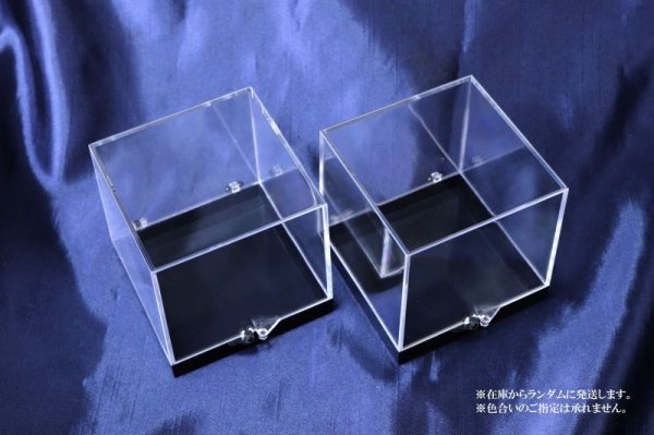 画像3: ディスプレイ 鉱物用クリアケース 約6.5×6.5cm 1個 プラスチック 透明 保管 品番: 14511 (3)