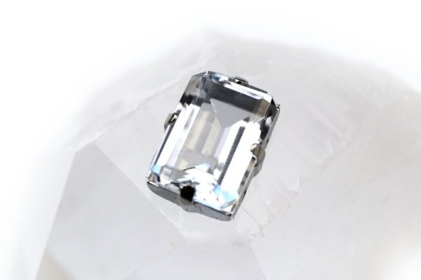 画像2: パーツ　水晶　約6.8ct　1個　クォーツ　浄化　エネルギー　天然石　品番： 14555 (2)