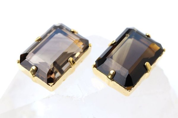 画像3: パーツ スモーキークォーツ 約14ct 1個 クォーツ 浄化 エネルギー 天然石 品番: 14557 (3)