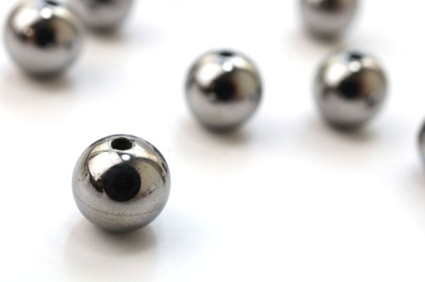 画像2: 一粒売り　粒　ゲルマニウム　約6mm　健康　血行促進　健康長寿　新陳代謝　癒し　生命力　パーツ　天然石　品番： 14551 (2)