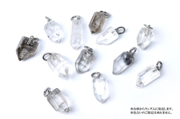 画像4: チャーム チベタンクォーツ レギュラー シルバー SV ブラジル産 日本製 浄化 開運 厄除け ペンダントトップ 天然石 品番:14592 (4)