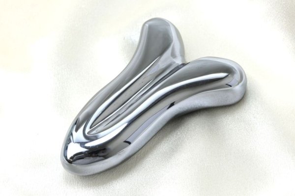 画像2: テラヘルツ 鉱石製 マッサージかっさ Y型マッサージ棒 約14cm 健康 美容 ヒーリング リラックス 品番: 7736 (2)