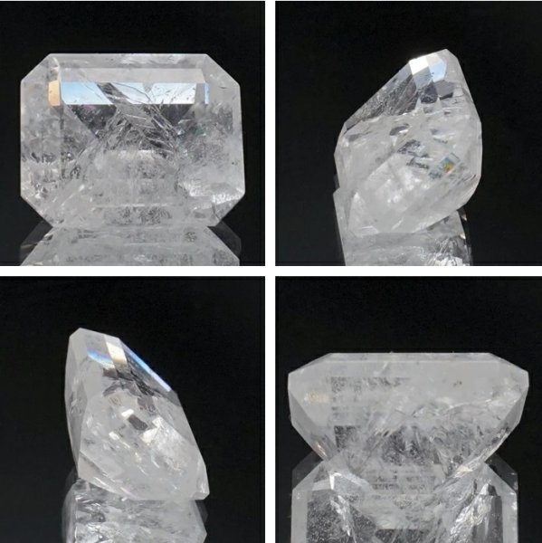 画像2: ルース フェナカイト エメラルドカット 約7.2ct ロシア産 不変 完全 達成 希少 レア 【一点物】 品番: 14781 (2)