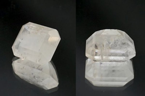 画像3: ルース フェナカイト エメラルドカット 約9.2ct ロシア産 不変 完全 達成 希少 レア 【一点物】 品番: 14775 (3)