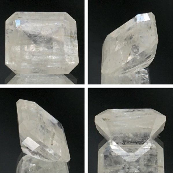 画像2: ルース フェナカイト エメラルドカット 約7.6ct ロシア産 不変 完全 達成 希少 レア 【一点物】 品番: 14778 (2)