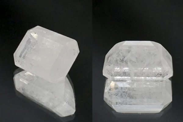 画像3: ルース フェナカイト エメラルドカット 約10.3ct ロシア産 不変 完全 達成 希少 レア 【一点物】 品番: 14777 (3)