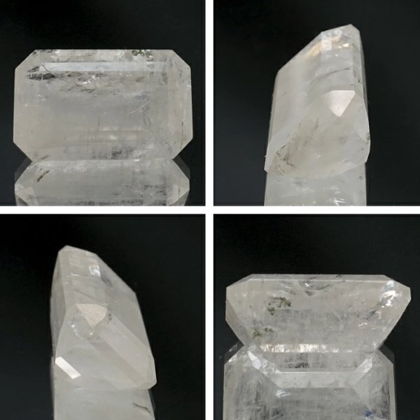 画像2: ルース フェナカイト エメラルドカット 約12.1ct ロシア産 不変 完全 達成 希少 レア 【一点物】 品番: 14783 (2)