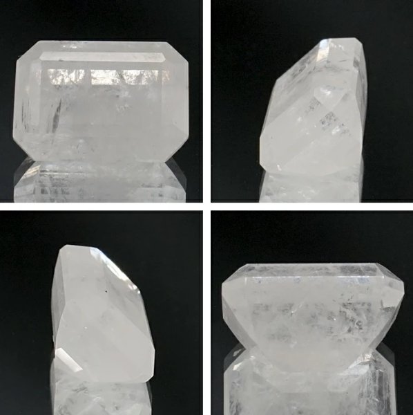 画像2: ルース フェナカイト エメラルドカット 約10.3ct ロシア産 不変 完全 達成 希少 レア 【一点物】 品番: 14777 (2)