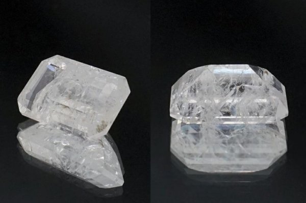 画像3: ルース フェナカイト エメラルドカット 約6.1ct ロシア産 不変 完全 達成 希少 レア 【一点物】 品番: 14776 (3)