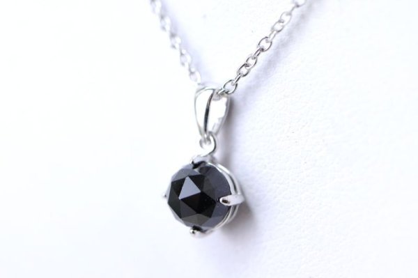 画像3: ネックレス スピネル シルバーTOP ステンレスチェーン付き ジュエリー 天然石 品番: 8252 (3)