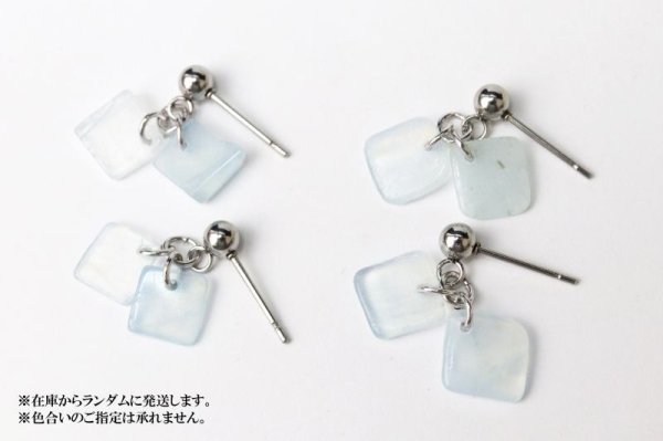 画像4: 【自社製アクセサリー10点以上でクーポン使用後30%OFF対象商品(クーポン番号:AC30)】ピアス アクアマリン 突き刺し型 レギュラー シルバー SV アフガニスタン産 日本製 ジュエリー 天然石 ※ポイント対象外 品番: 15069 (4)