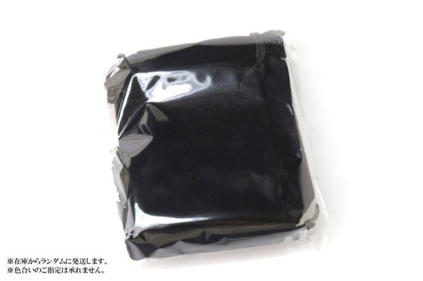 画像3: 袋 ベロア ブラック 小サイズ 約75×100mm 10枚セット 品番: 8273 (3)