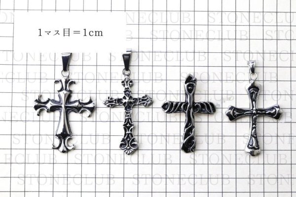 画像10: ペンダントトップ 十字架 クロス 真鍮製 エネルギー 神秘 災いから身を守る メンズアクセサリー 品番:15473 (10)