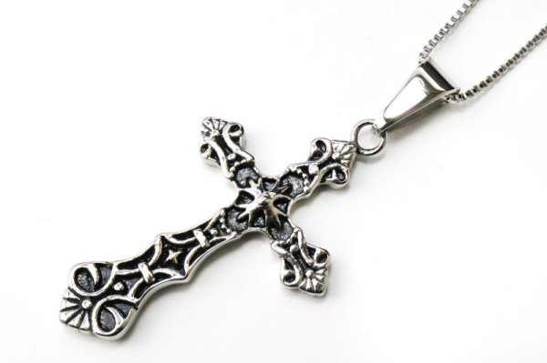 画像7: ペンダントトップ 十字架 クロス 真鍮製 エネルギー 神秘 災いから身を守る メンズアクセサリー 品番:15473 (7)