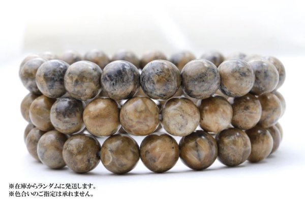 画像5: 【日本銘石】ブレス 三ケ日石 〈静岡県〉 約10mm 創世 水 大地 浄化 天然石 品番:15513 (5)