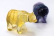 画像4: 置物　ミニ彫り物　フローライト　クマ　1個　金運　風水　癒し　浄化　天然石　品番： 15549 (4)
