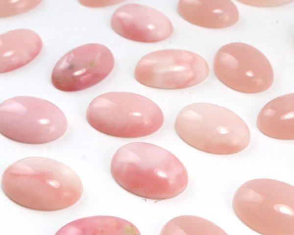 画像3: 【現品限り】ルース ピンクオパール 約13×18mm 希望 幸運 愛 ジュエリー 天然石 品番: 15665 (3)