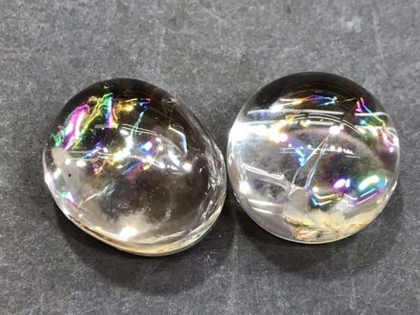 画像3: ルース アイリスクォーツ 虹入り水晶 天然石 品番:15669 (3)