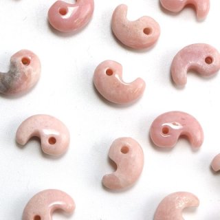 勾玉　ピンク　大 出雲型勾玉 赤・ピンク