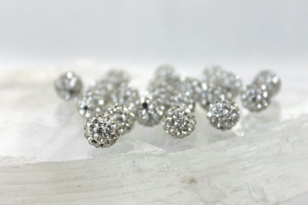 画像4: 丸ロンデル　(ホワイト)　両穴　6mm　20個入り　　品番： 15686 (4)