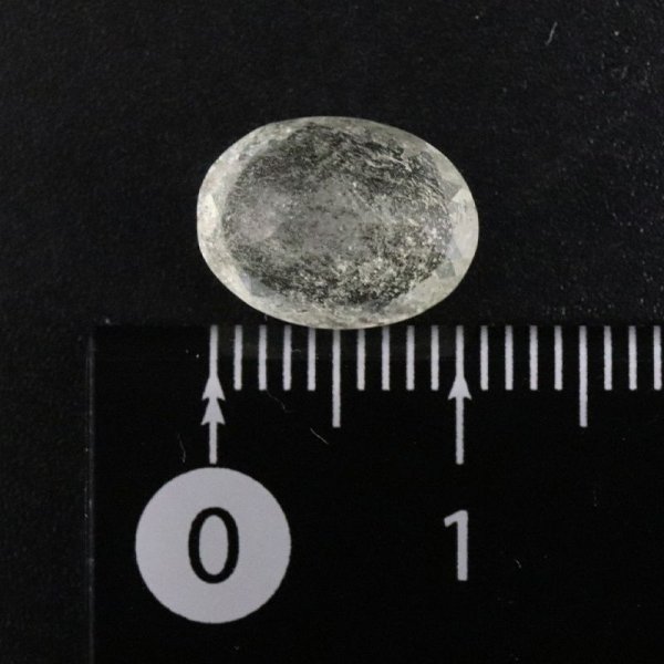 画像3: 【現品限り】 ルース リビアングラス オーバルカット 2.75ct 約8x12mm リビア砂漠産 ポジティブ 直感力 ヒーリング ジュエリー 天然石 品番: 15743 (3)