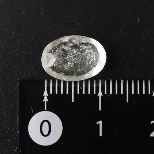 画像3: 【現品限り】 ルース リビアングラス オーバルカット 2.55ct 約8x12mm リビア砂漠産 ポジティブ 直感力 ヒーリング ジュエリー 天然石 品番: 15742 (3)