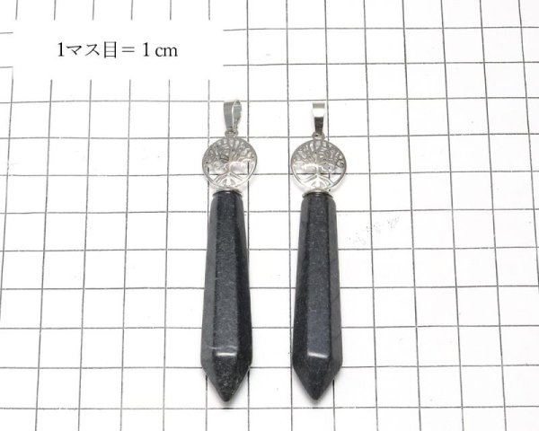 画像5: 【日本銘石】 装飾ペンデュラム 天龍輝石<静岡県南アルプス天龍川流域> SV シルバー 日本製 龍神 農耕 雨 健康 天然石 品番:15832 (5)