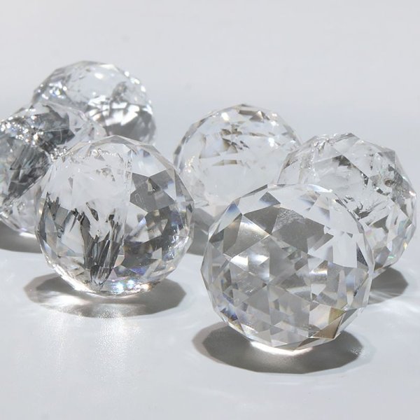 画像3: 風水 カットボール 水晶 ブラジル産 クォーツ 浄化 クリスタル パワーストーン 天然石 品番:15906 (3)