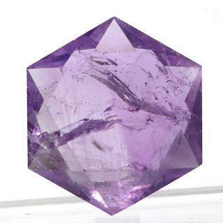 ペンダントトップ 水晶 六芒星 （穴なし） ブラジル産 クォーツ 浄化