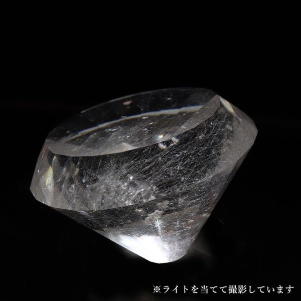 画像4: 【現品限り】 置物 スモーキーシルバールチル ダイヤモンドカット 金運 不屈の精神 安らぎ 安心感 邪気払い 品番:15778 (4)