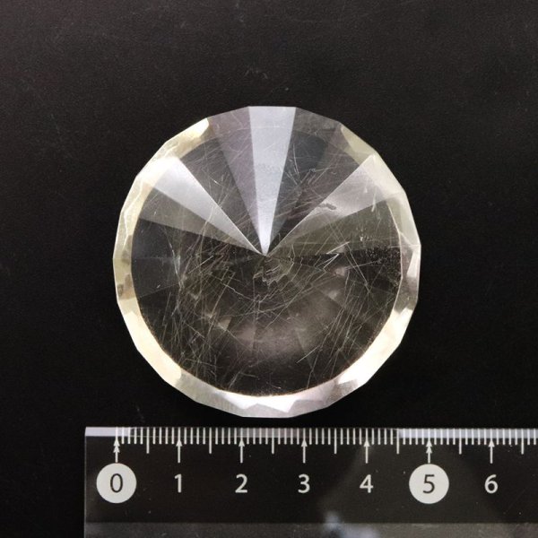 画像4: 【現品限り】 置物 スモーキーシルバールチル ダイヤモンドカット 金運 不屈の精神 安らぎ 安心感 邪気払い 品番:15779 (4)