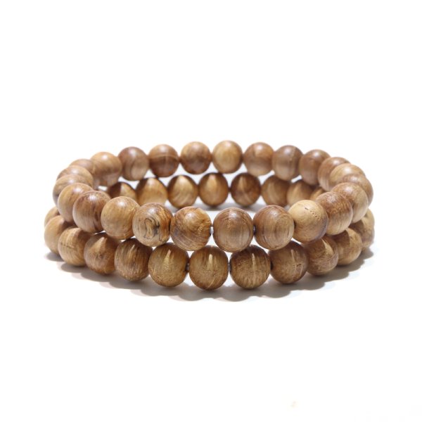 画像4: 【パワーズウッド】ブレス　熊野本宮椎〈和歌山県〉　丸　約8mm　金運招福　子孫?栄　日本製　品番：16116 (4)