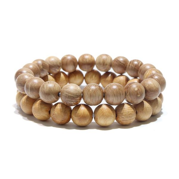 画像4: 【パワーズウッド】ブレス　熊野本宮椎〈和歌山県〉　丸　約10mm　金運招福　子孫?栄　日本製　品番：16117 (4)