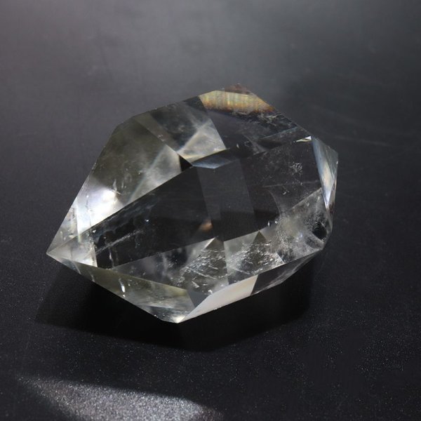 画像3: 原石 水晶 みがき ダブルポイント ブラジル産 ポイント Wポイント クォーツ 浄化 クリスタル 天然石 品番:16130 (3)