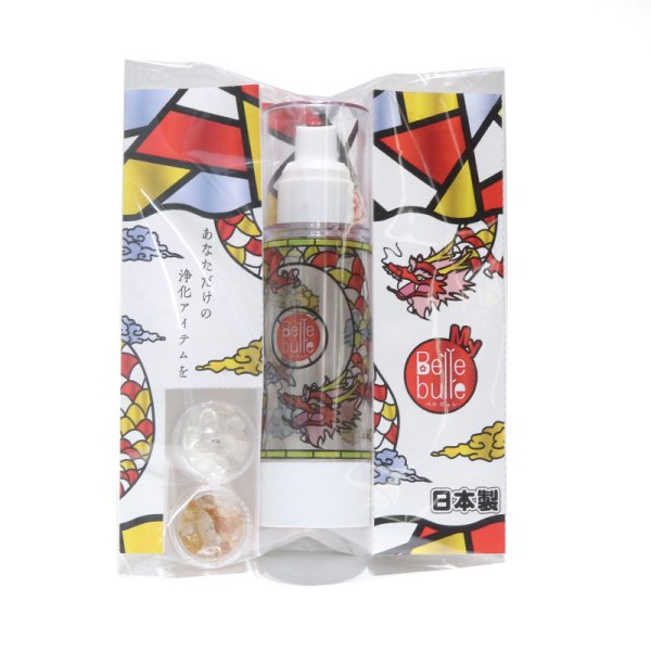 画像2: Belle bulle(ベルビュレ) マイベルビュレキット(冬)龍 水晶×シトリン  天然石ミスト 80ml 幸運 金運 仕事運 天然石 品番:16159 (2)