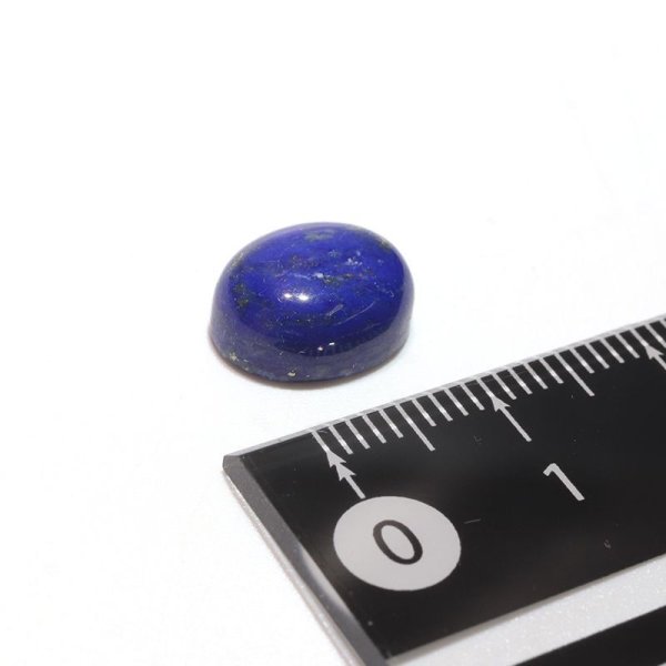 画像4: ルース ラピスラズリ オーバルカット 約9×11mm アフガニスタン産 ケース付き 邪気を払う 判断力 直感力を高める 天然石 ※ポイント対象外 品番:16193 (4)