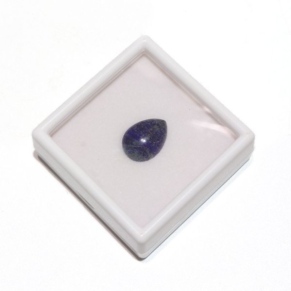 画像5: ルース ラピスラズリ ドロップカット 約12×16mm アフガニスタン産 ケース付き 邪気を払う 判断力 直感力を高める 天然石 ※ポイント対象外 品番:16194 (5)